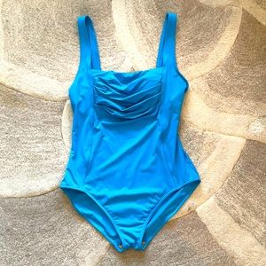 Calvin Klein One-Piece swimsuit, lined, teal SZ 12